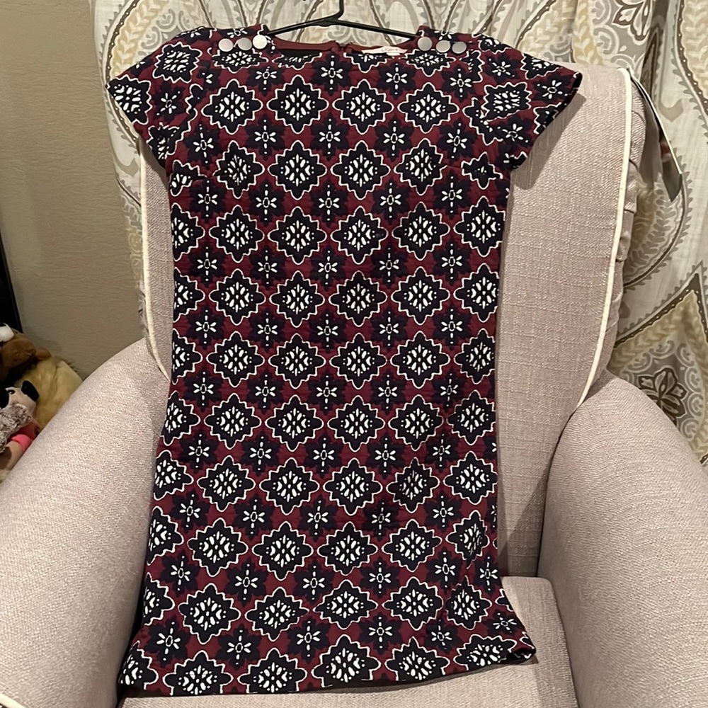 Maroon and Navy